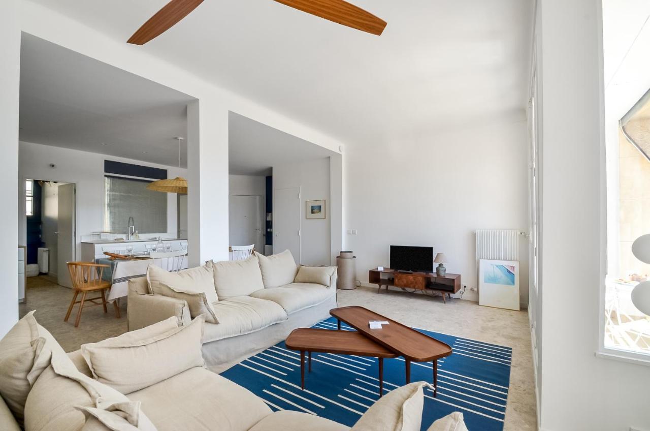 Massilia Blue - Grand Appartement Refait A Neuf Avec Vue Sur Le Vieux Port Marseille Exterior photo